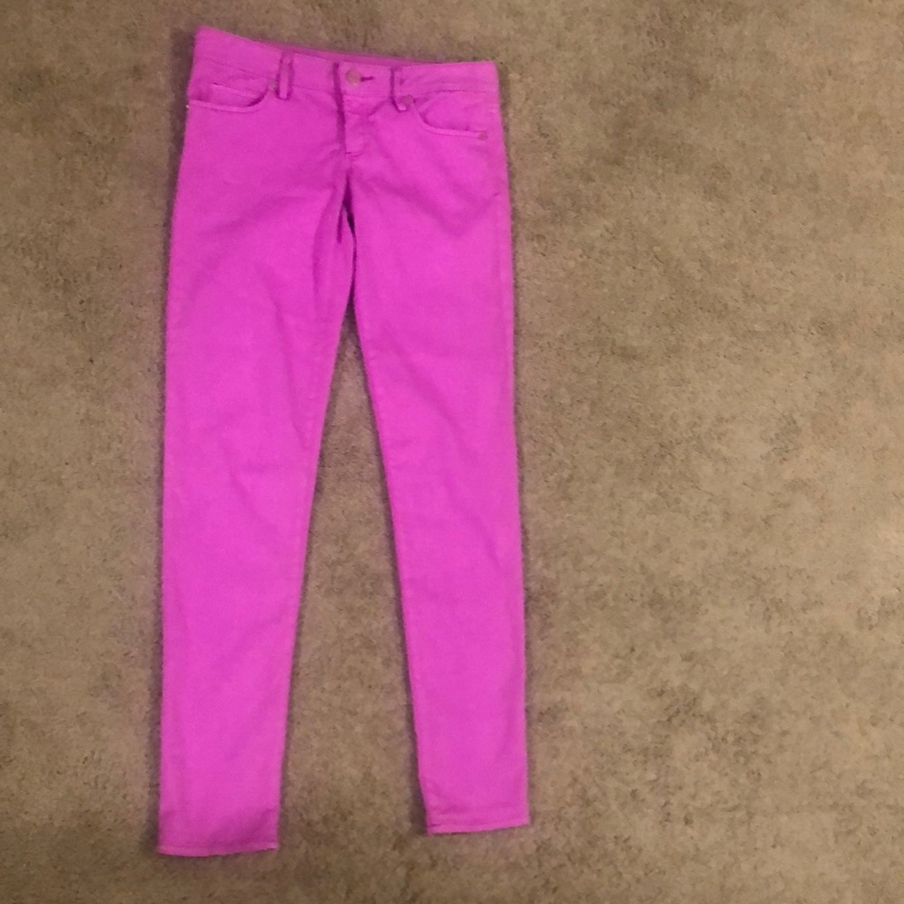 NWOT Lilly Pulitzer Pink Worth skinny pants!